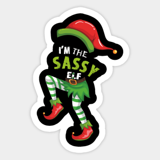 Elf Matching Family group appr co Sticker